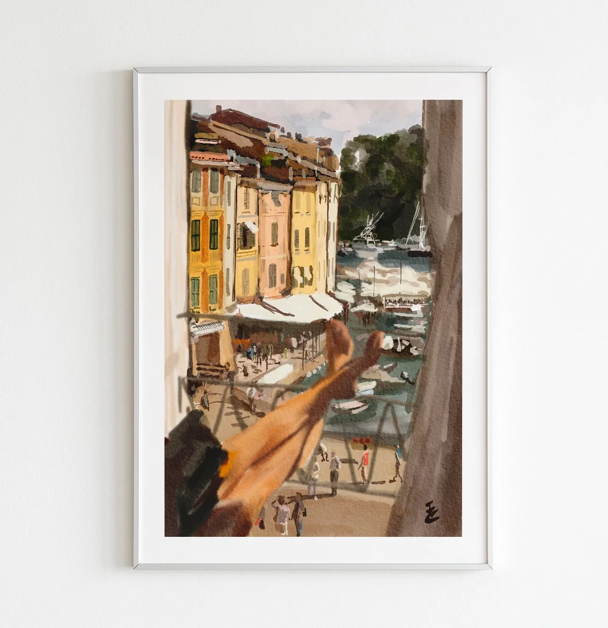 I found my love in Portofino — Ekaterina Zagorska Art